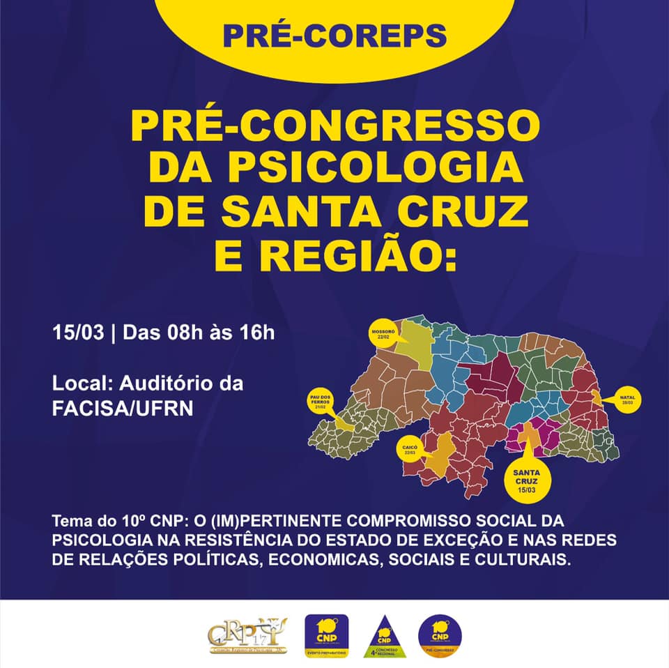 Pré-congresso da Psicologia de Santa Cruz e Região