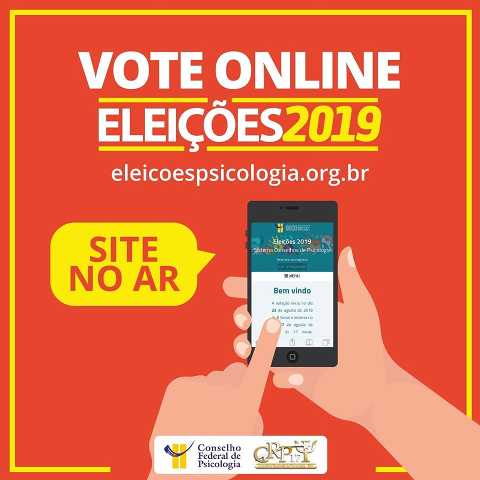 Vote Online - Eleições 2019 - Site no Ar